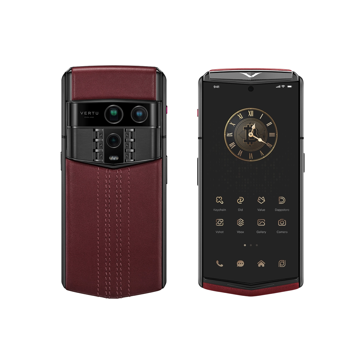 Agent Q Stitched Calfskin