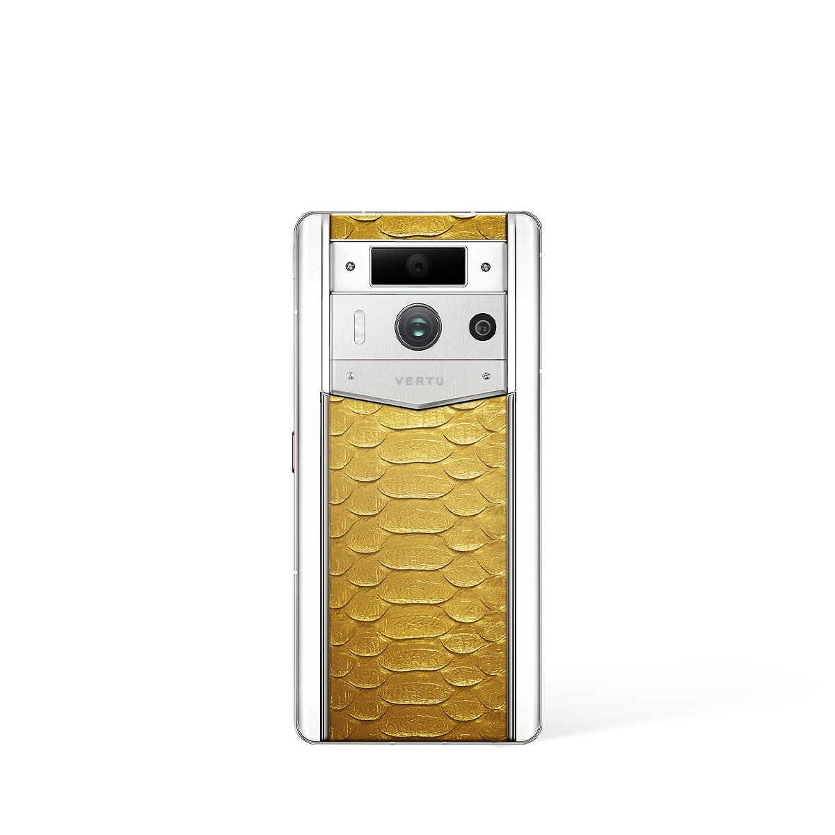 Vertu Metavertu Max The Fortune Serpent Edition Golden luxury smartphone view with premium