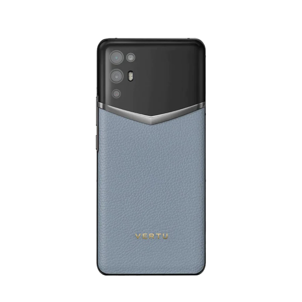 iVERTU Calfskin 5G Phone - Ice Blue