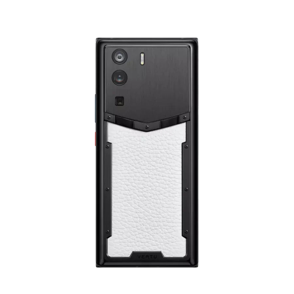 METAVERTU Calfskin 5G Web3 Phone - Moon White