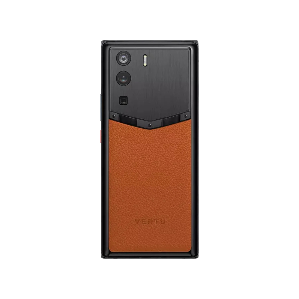 METAVERTU Frameless Calfskin 5G Web3 Phone - Orange