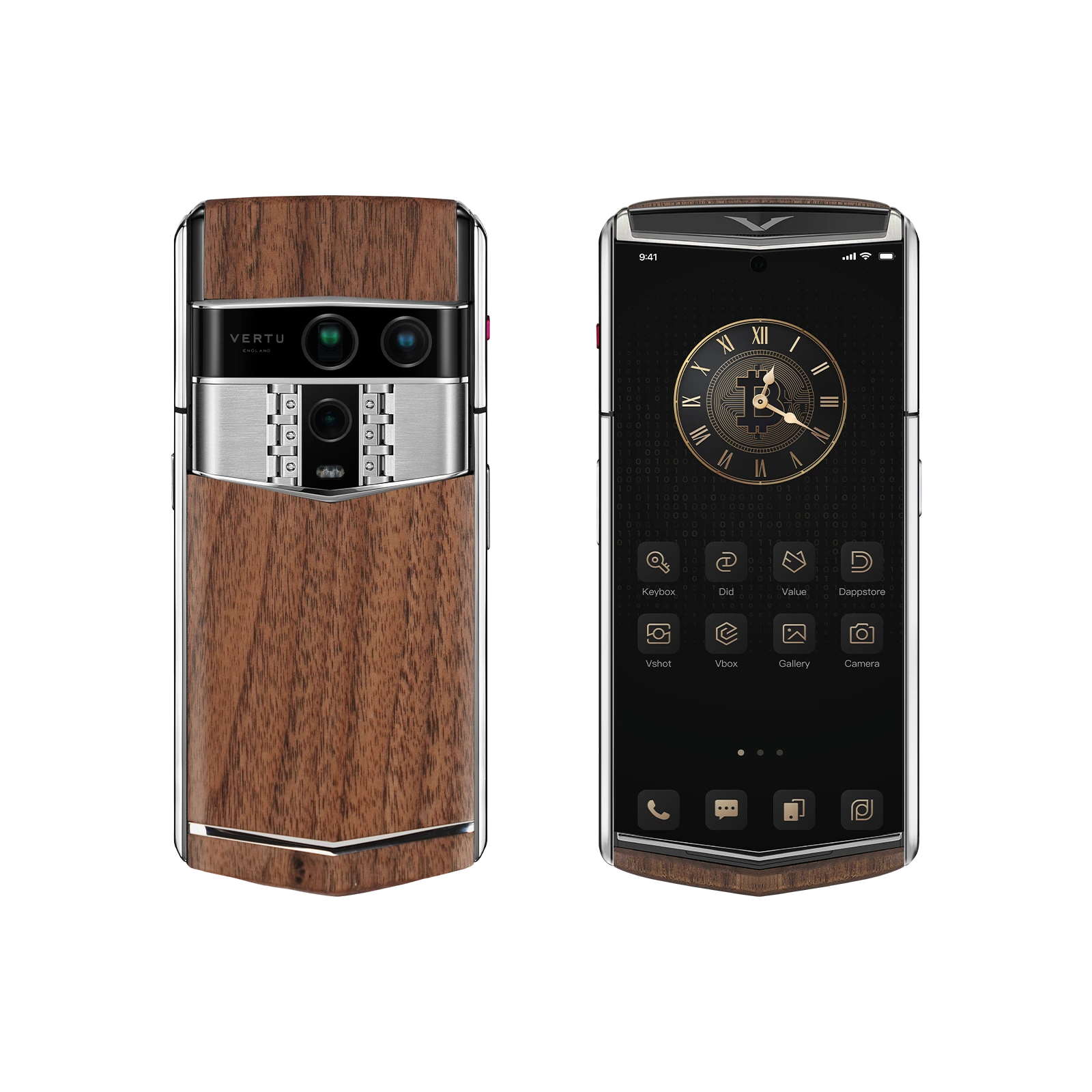 Agent Q Solid Walnut