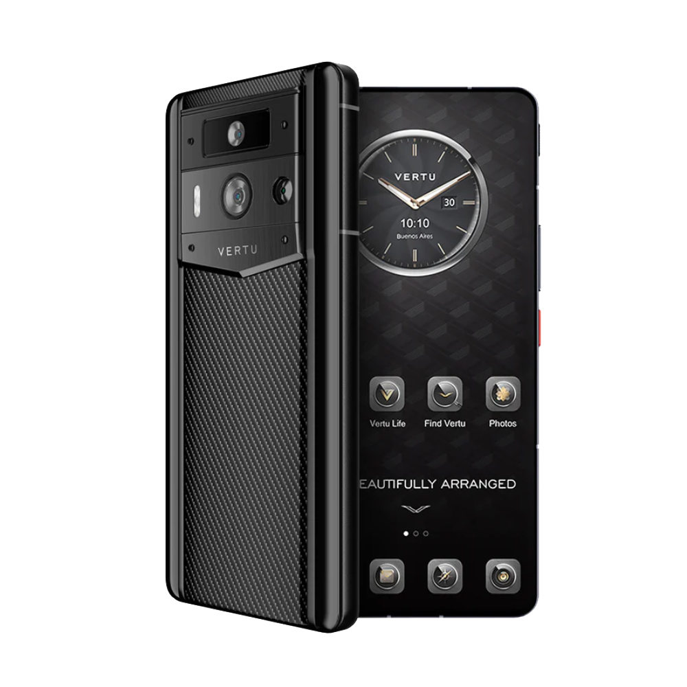 METAVERTU 2 Carbon Fiber Web3 AI Phone - Black