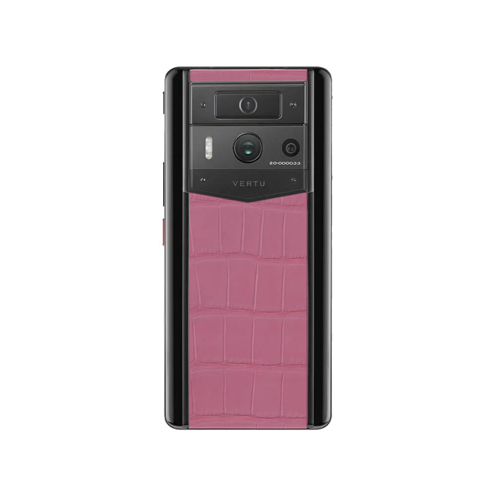 METAVERTU 2 Alligator Skin Web3 AI Phone - Pink