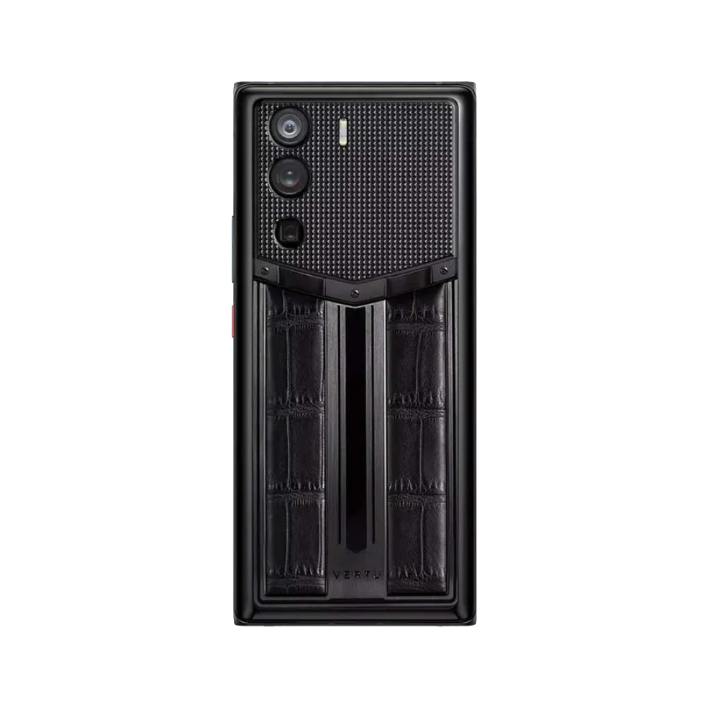 METAVERTU Race Track Design Alligator Skin 5G Web3 Phone - Black