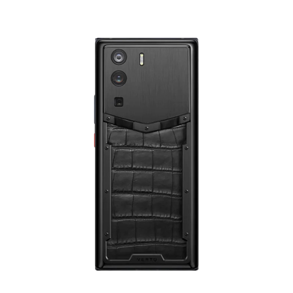 METAVERTU Basic Alligator Skin 5G Web3 Phone - Black