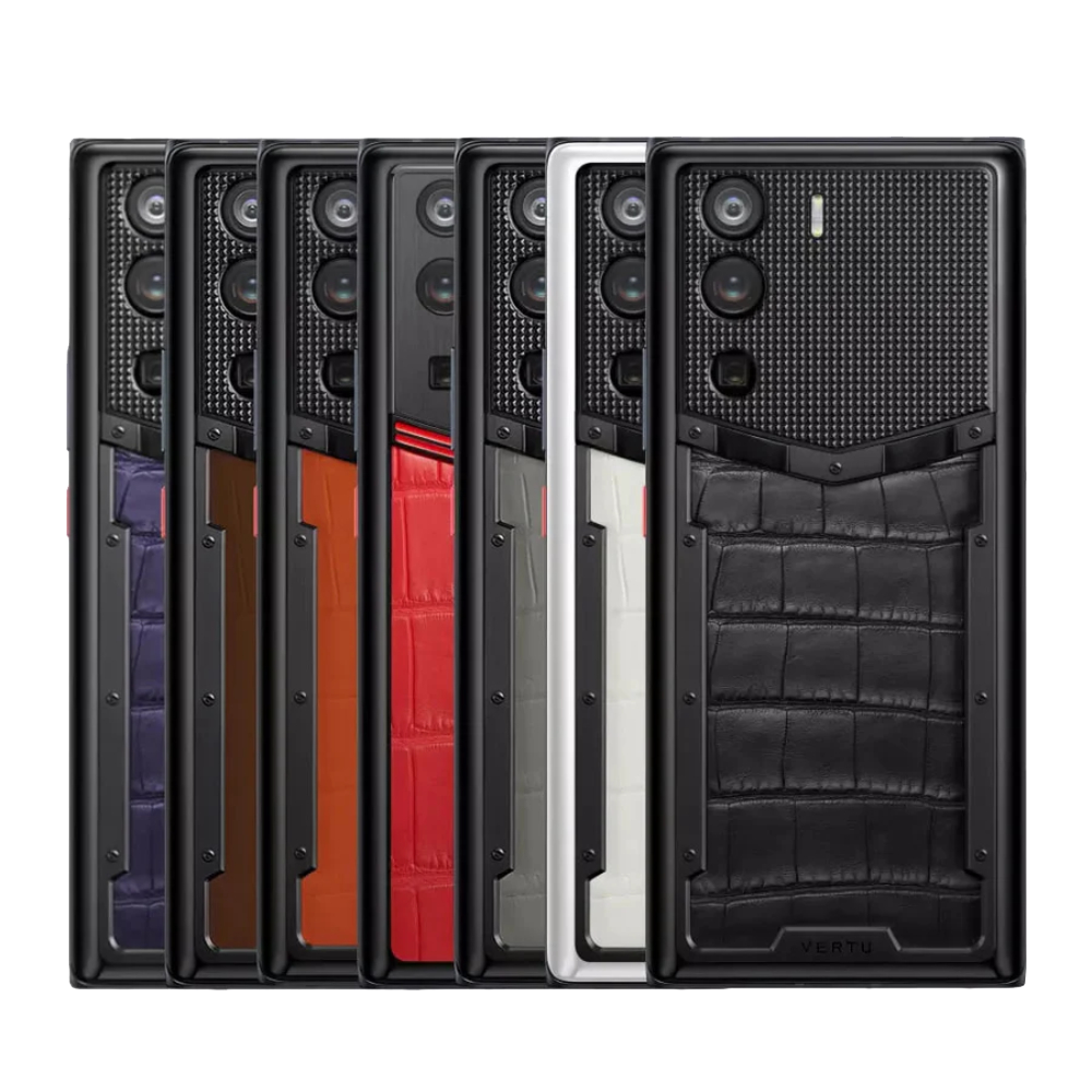 METAVERTU Alligator Skin 5G Web3 Phone - Brown