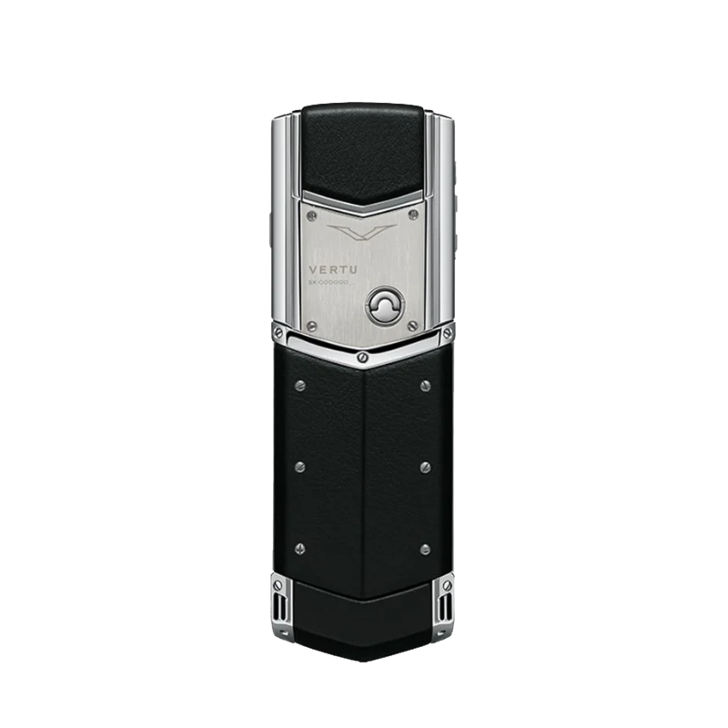 Signature V Stainless Steel Phone - Pure Silver