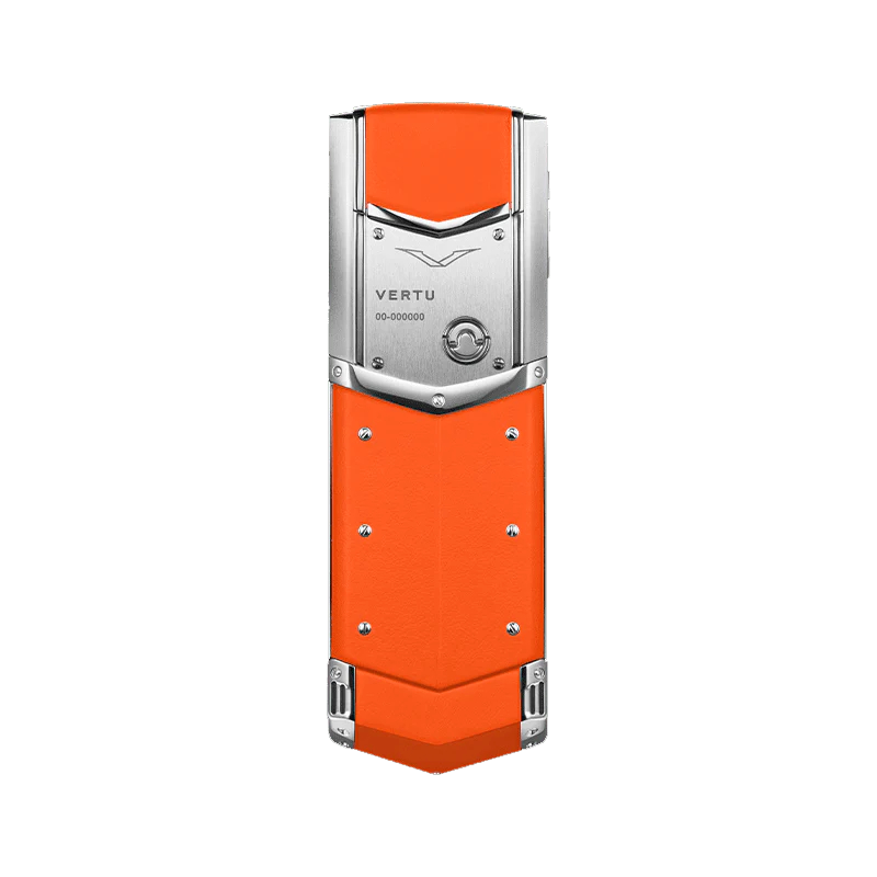 Signature V Stainless Steel Phone - Pure Silver