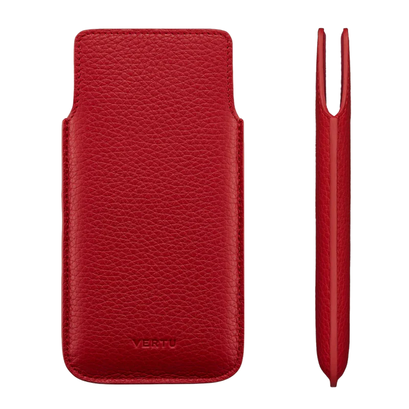 iVertu & Metavertu Calf Leather Slip Phone Case